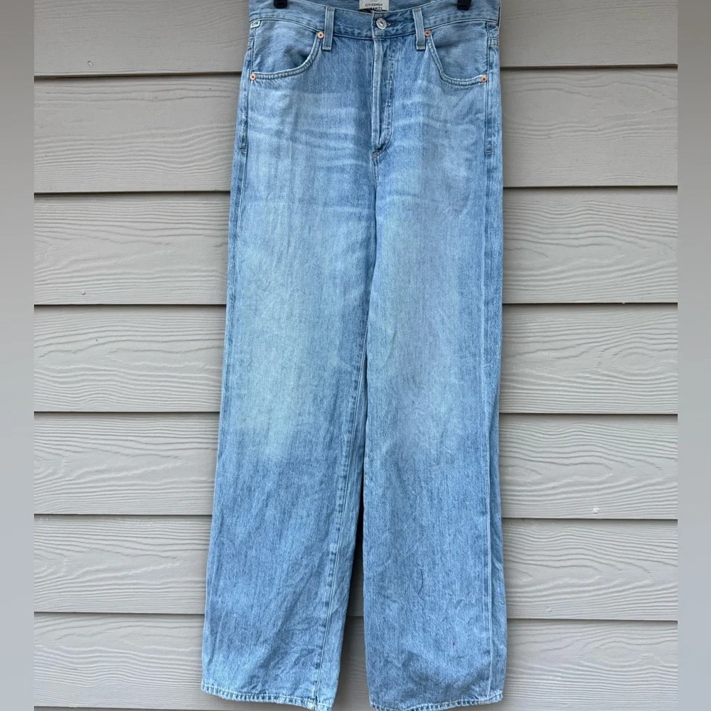 Citizens of Humanity Annina high-rise wide-leg jeans - Picture 9 of 16